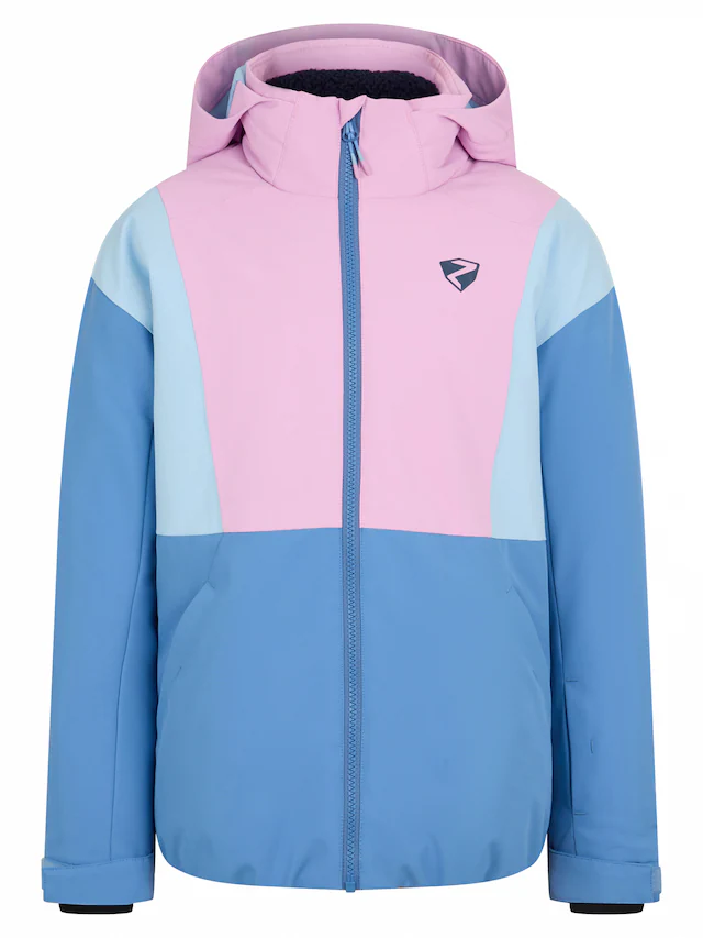 Ziener Skijacke »ABBE-Z AQUASHIELD® JUNIOR« wasser- u. winddicht, atmungsaktiv, warm, reflektierende Elemente