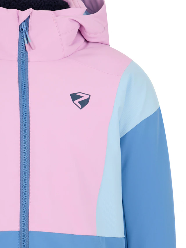 Ziener Skijacke »ABBE-Z AQUASHIELD® JUNIOR« wasser- u. winddicht, atmungsaktiv, warm, reflektierende Elemente