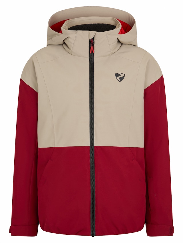 Ziener Skijacke »ABBE-Z AQUASHIELD® JUNIOR« wasser- u. winddicht, atmungsaktiv, warm, reflektierende Elemente