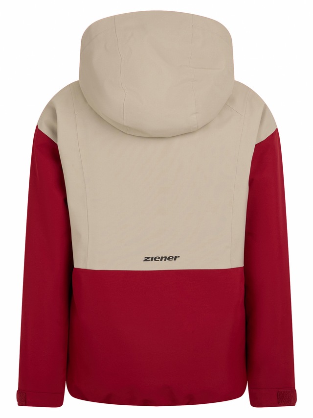 Ziener Skijacke »ABBE-Z AQUASHIELD® JUNIOR« wasser- u. winddicht, atmungsaktiv, warm, reflektierende Elemente