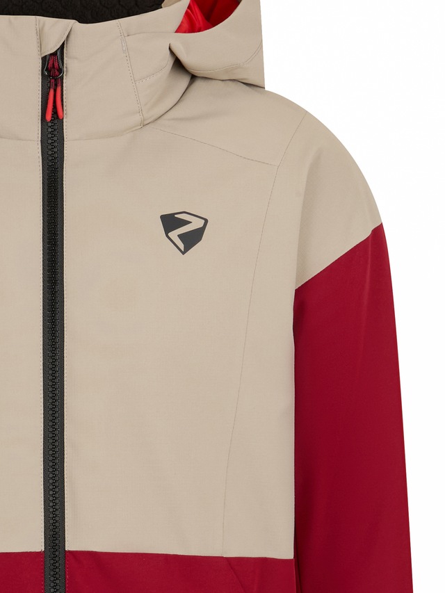 Ziener Skijacke »ABBE-Z AQUASHIELD® JUNIOR« wasser- u. winddicht, atmungsaktiv, warm, reflektierende Elemente