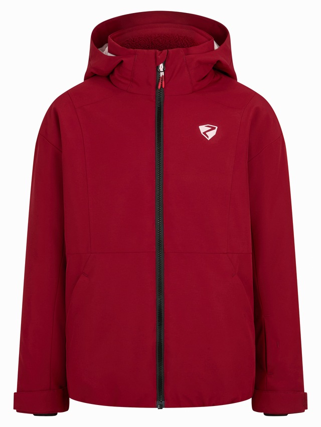Ziener Skijacke »ABBE-Z AQUASHIELD® JUNIOR« wasser- u. winddicht, atmungsaktiv, warm, reflektierende Elemente