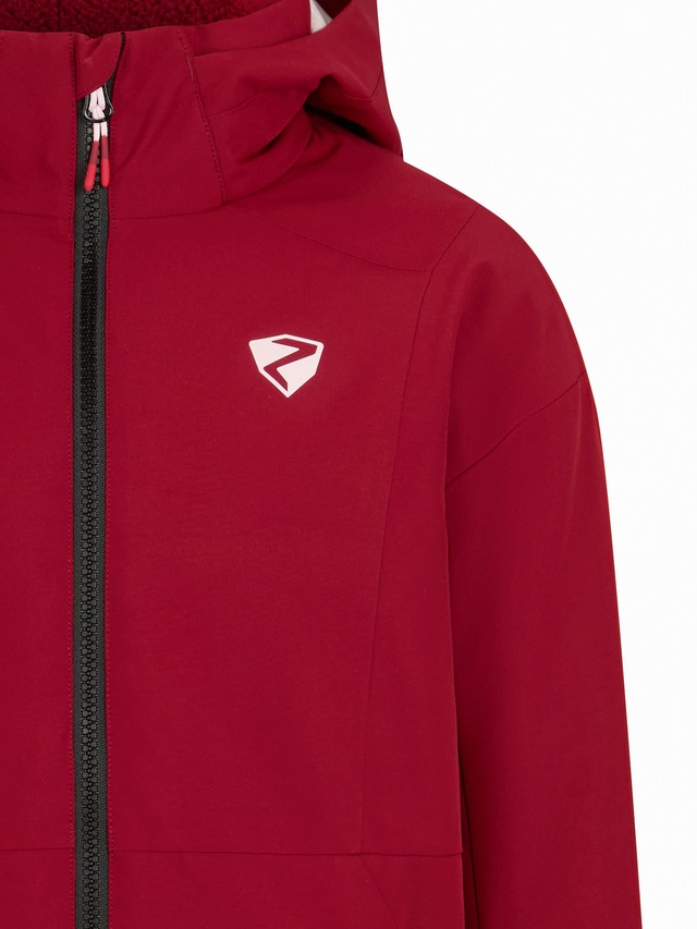 Ziener Skijacke »ABBE-Z AQUASHIELD® JUNIOR« wasser- u. winddicht, atmungsaktiv, warm, reflektierende Elemente