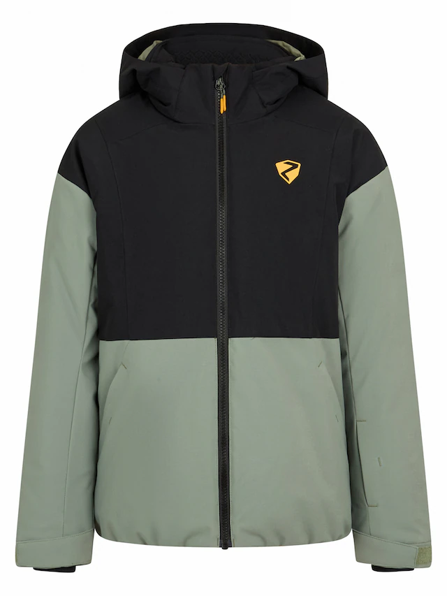 Ziener Skijacke »ABBE-Z AQUASHIELD® JUNIOR« wasser- u. winddicht, atmungsaktiv, warm, reflektierende Elemente