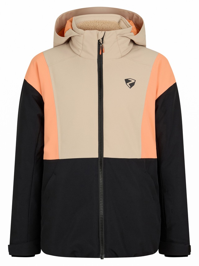 Ziener Skijacke »ABBE-Z AQUASHIELD® JUNIOR« wasser- u. winddicht, atmungsaktiv, warm, reflektierende Elemente