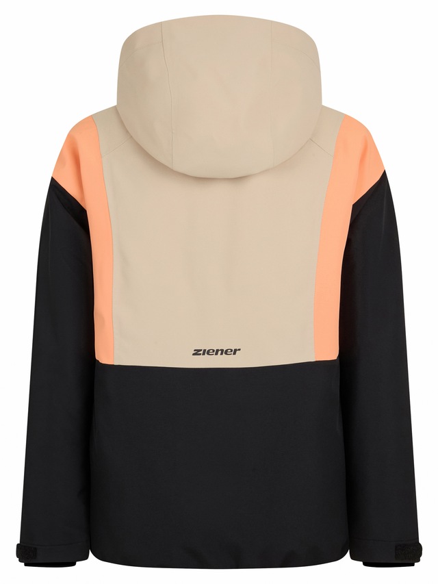Ziener Skijacke »ABBE-Z AQUASHIELD® JUNIOR« wasser- u. winddicht, atmungsaktiv, warm, reflektierende Elemente