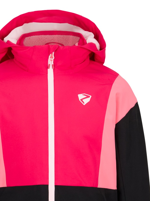 Ziener Skijacke »ABBE-Z AQUASHIELD® JUNIOR« wasser- u. winddicht, atmungsaktiv, warm, reflektierende Elemente