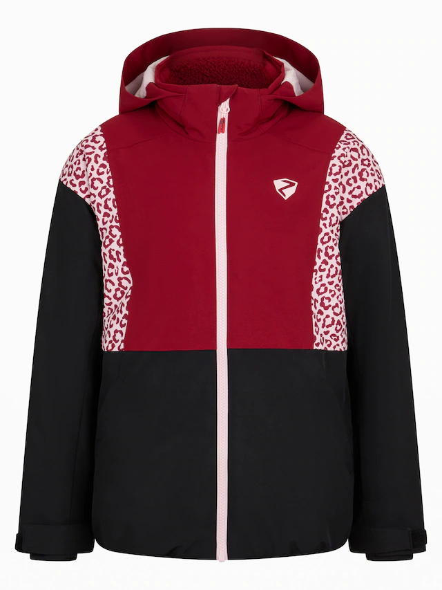 Ziener Skijacke »ABBE-Z AQUASHIELD® JUNIOR« wasser- u. winddicht, atmungsaktiv, warm, reflektierende Elemente