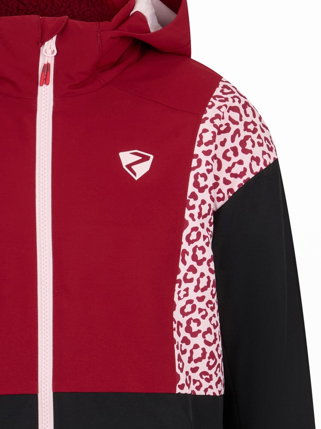 Ziener Skijacke »ABBE-Z AQUASHIELD® JUNIOR« wasser- u. winddicht, atmungsaktiv, warm, reflektierende Elemente