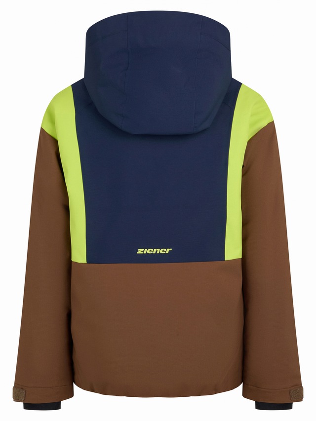 Ziener Skijacke »ABBE-Z AQUASHIELD® JUNIOR« wasser- u. winddicht, atmungsaktiv, warm, reflektierende Elemente