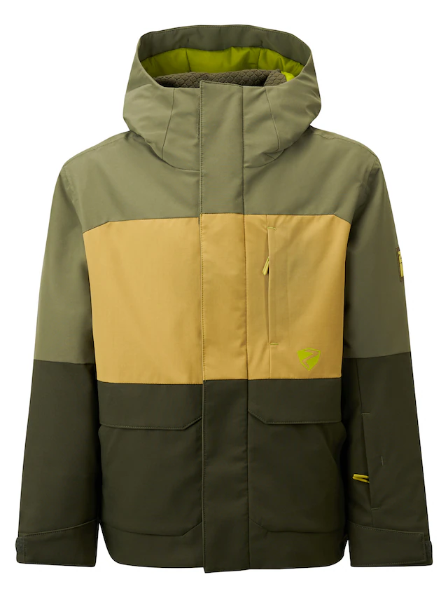 Ziener Skijacke »ALIM-Z AQUASHIELD® JUNGS« wasser- u. winddicht, atmungsaktiv, warm, reflektierende Elemente