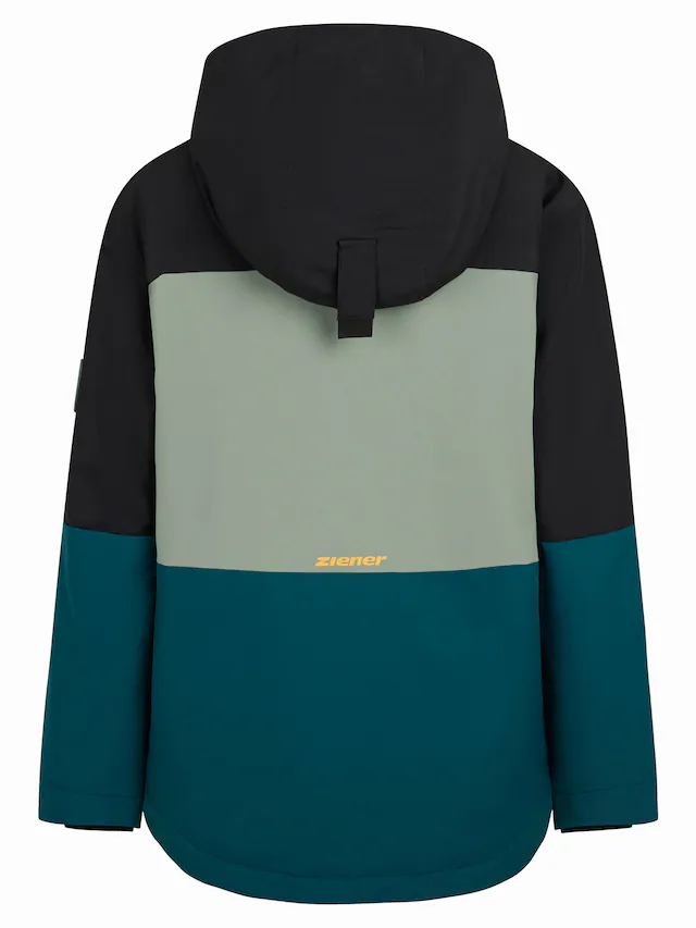 Ziener Skijacke »ALIM-Z AQUASHIELD® JUNGS« wasser- u. winddicht, atmungsaktiv, warm, reflektierende Elemente