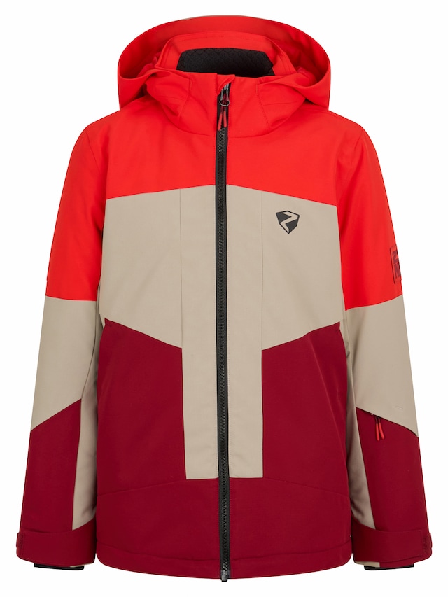Ziener Skijacke »AGIMO-Z AQUASHIELD® JUNGS« wasser- u. winddicht, atmungsaktiv, warm, reflektierende Elemente