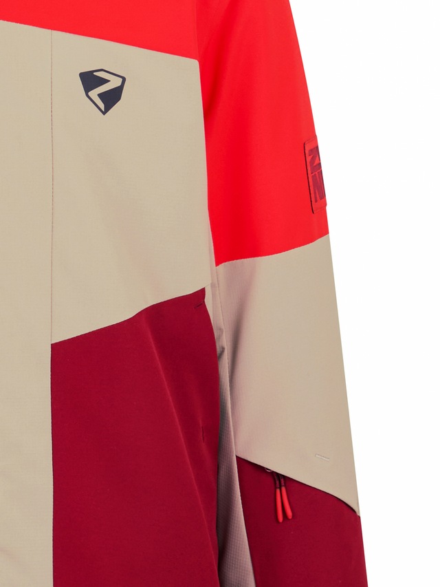 Ziener Skijacke »AGIMO-Z AQUASHIELD® JUNGS« wasser- u. winddicht, atmungsaktiv, warm, reflektierende Elemente