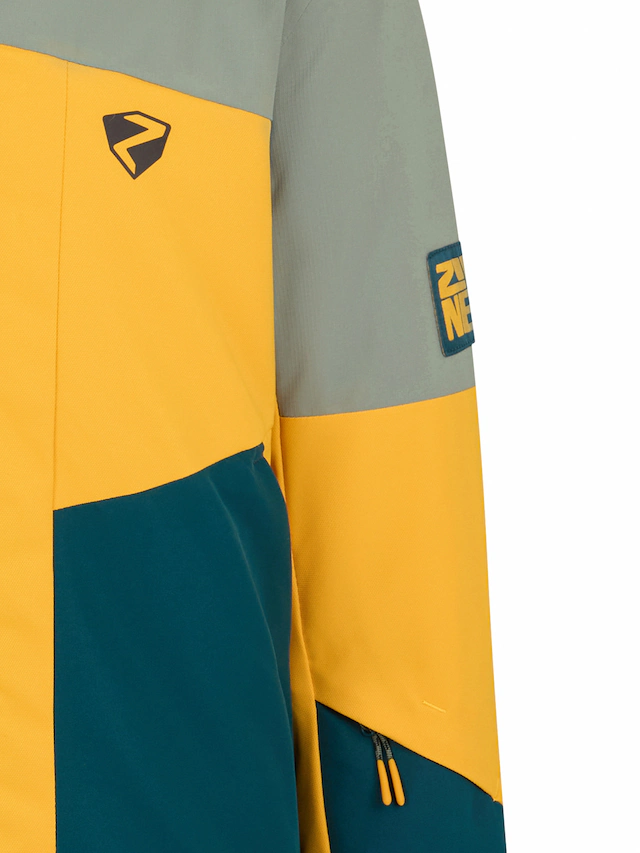 Ziener Skijacke »AGIMO-Z AQUASHIELD® JUNGS« wasser- u. winddicht, atmungsaktiv, warm, reflektierende Elemente