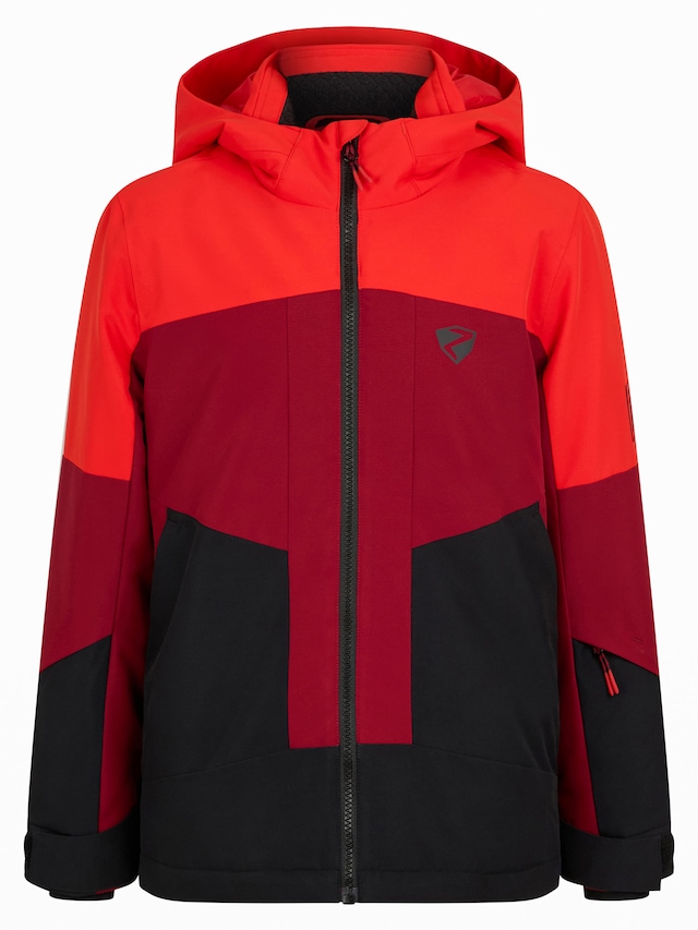 Ziener Skijacke »AGIMO-Z AQUASHIELD® JUNGS« wasser- u. winddicht, atmungsaktiv, warm, reflektierende Elemente