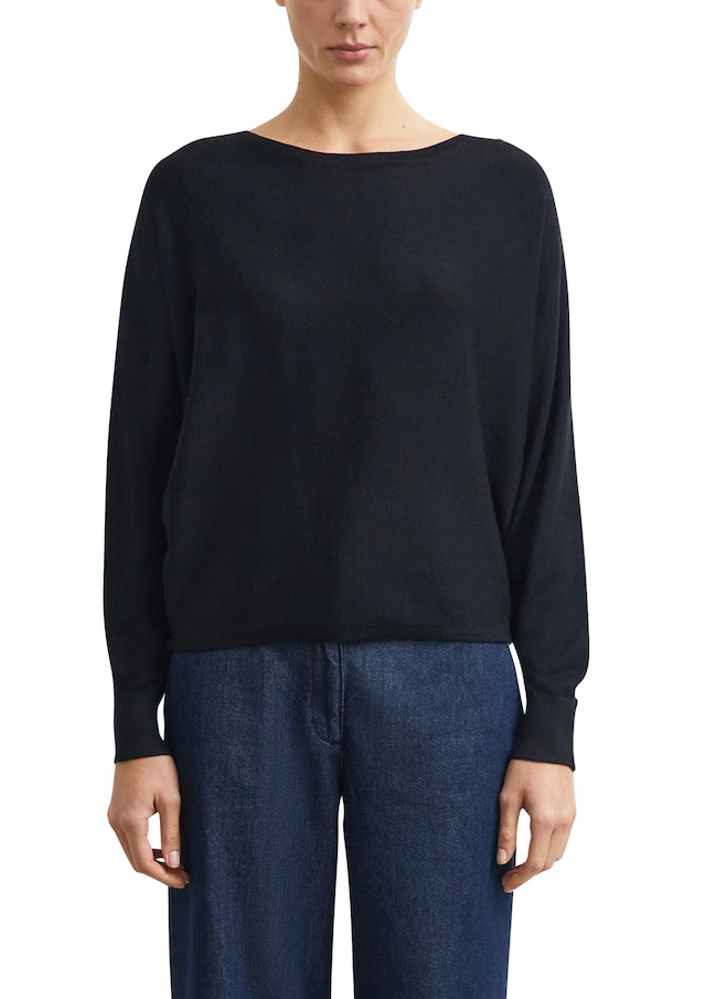 Comma Strickpullover Rundhals / mit Viskose