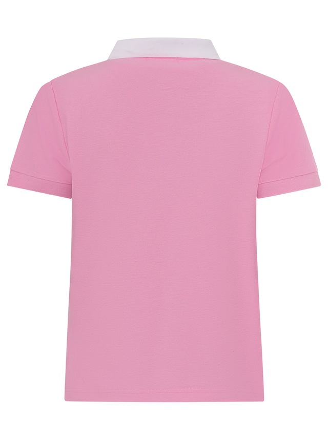 Zwillingsherz Poloshirt »Maritim« kontrastierende Polokragen mit Knopfleiste, Brustlogo mit Anker