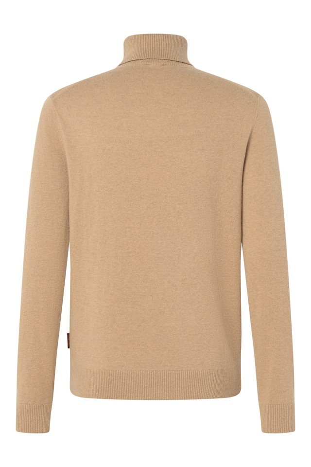 Joop Jeans Rollkragenpullover »Lemrigo« aus Wollmischung, normale Passform