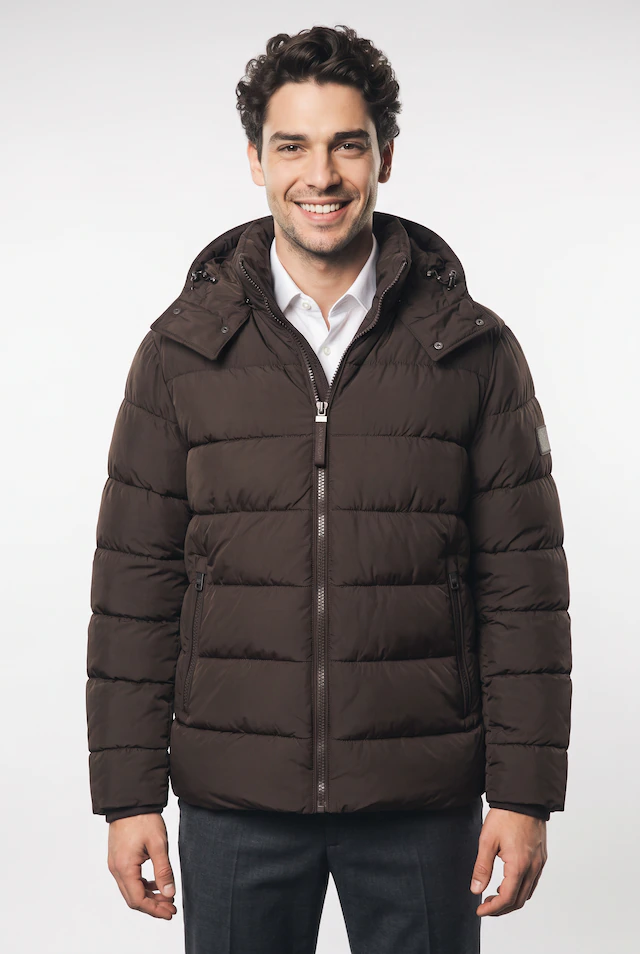Joop Jeans Steppjacke »Joshas« mit Kapuze