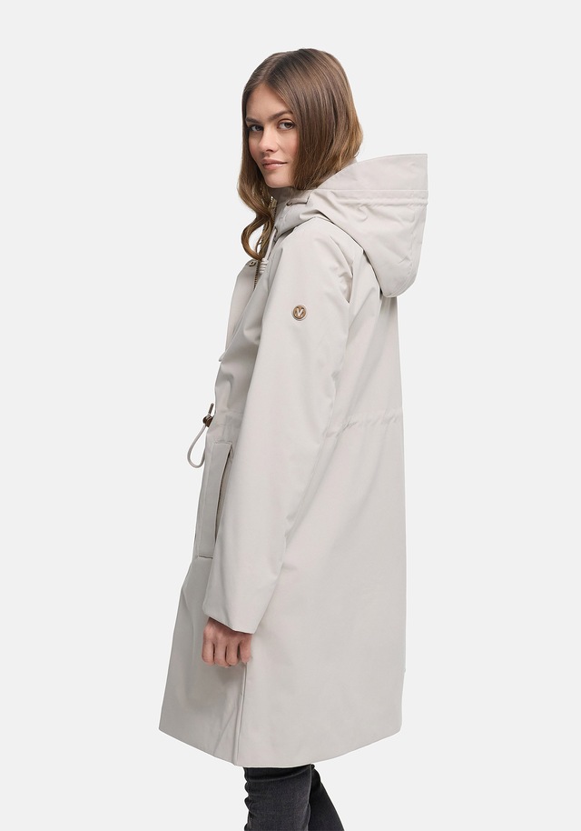 Marikoo Outdoorjacke »Zilandaa« Moderner Outdoorparka mit Kapuze und Kordelzug