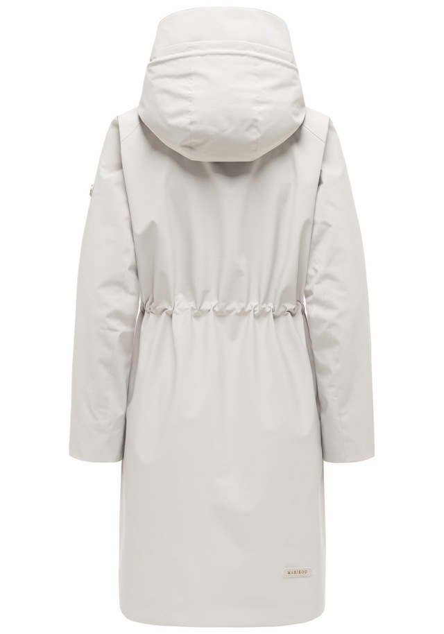 Marikoo Outdoorjacke »Zilandaa« Moderner Outdoorparka mit Kapuze und Kordelzug