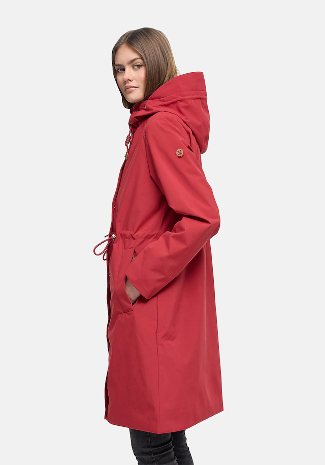 Marikoo Outdoorjacke »Zilandaa« Moderner Outdoorparka mit Kapuze und Kordelzug