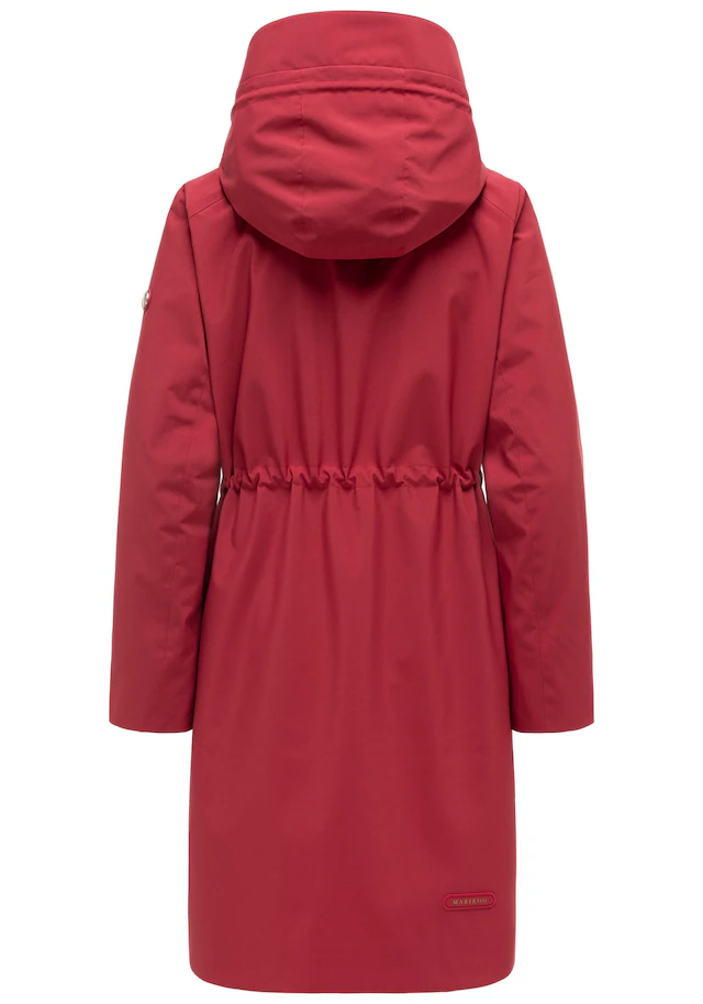 Marikoo Outdoorjacke »Zilandaa« Moderner Outdoorparka mit Kapuze und Kordelzug