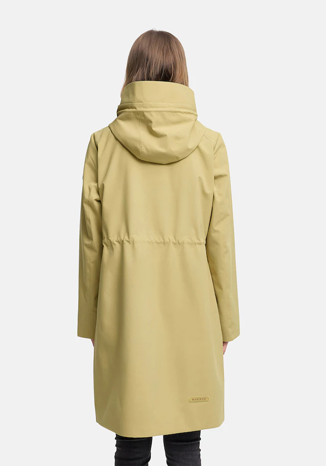 Marikoo Outdoorjacke »Zilandaa« Moderner Outdoorparka mit Kapuze und Kordelzug