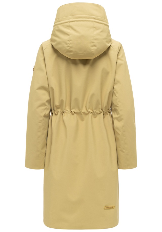 Marikoo Outdoorjacke »Zilandaa« Moderner Outdoorparka mit Kapuze und Kordelzug