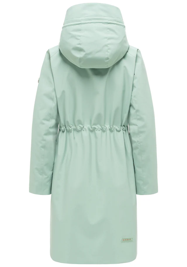 Marikoo Outdoorjacke »Zilandaa« Moderner Outdoorparka mit Kapuze und Kordelzug