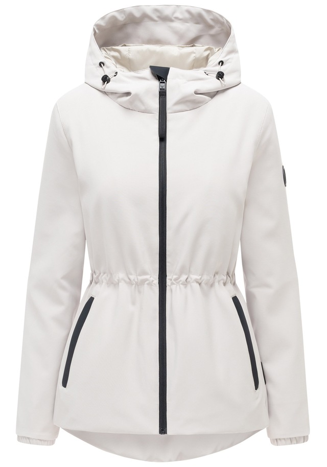Marikoo Outdoorjacke »Katzilein« Leichte Übergangsjacke mit Kapuze und Kordelzug