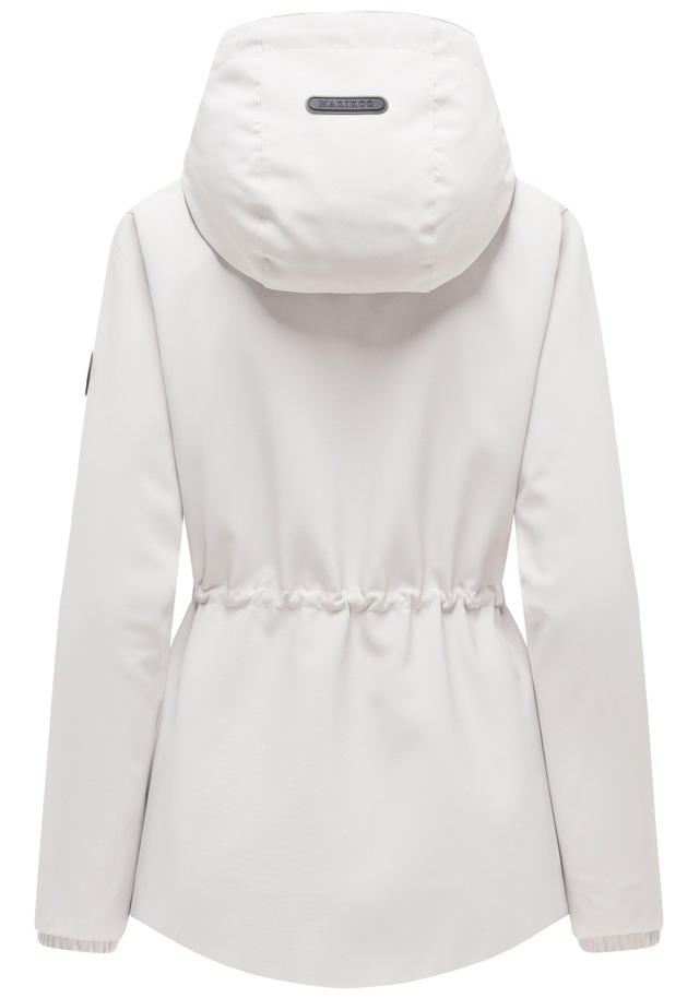 Marikoo Outdoorjacke »Katzilein« Leichte Übergangsjacke mit Kapuze und Kordelzug