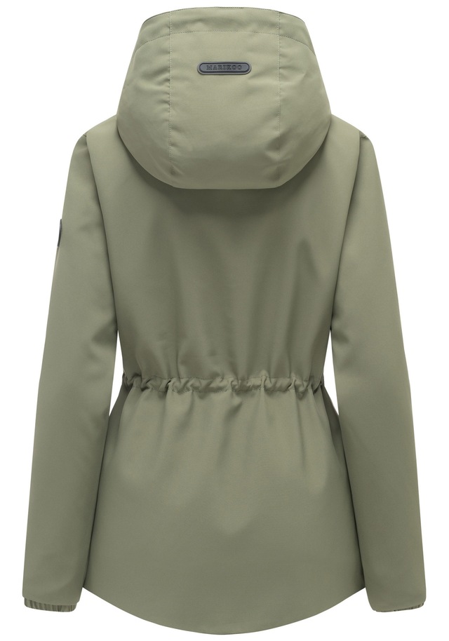 Marikoo Outdoorjacke »Katzilein« Leichte Übergangsjacke mit Kapuze und Kordelzug