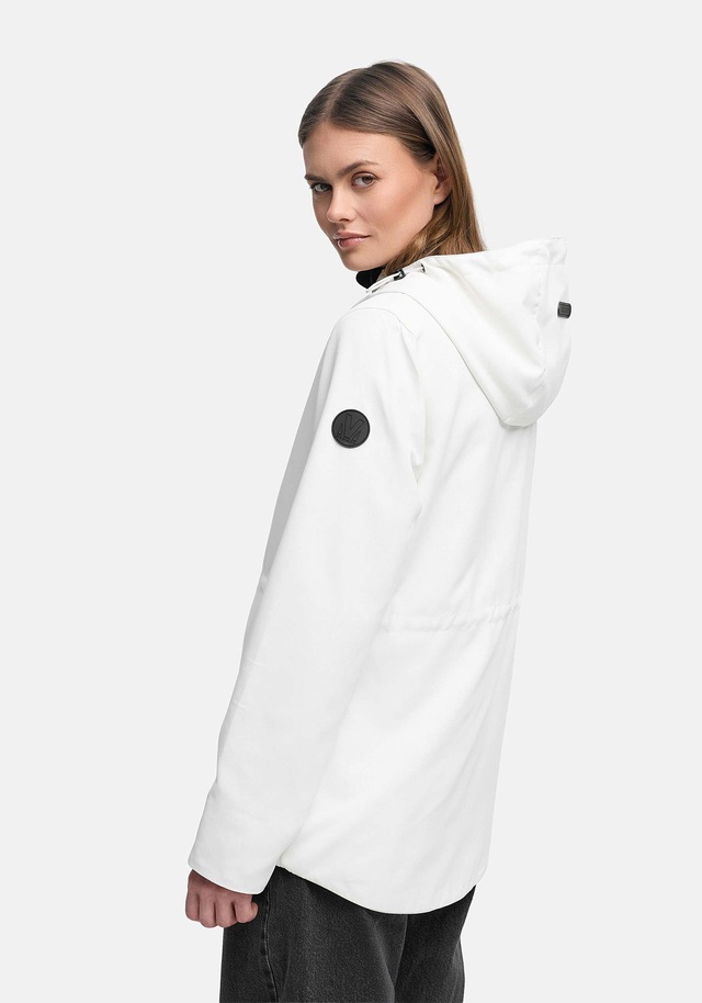Marikoo Outdoorjacke »Katzilein« Leichte Übergangsjacke mit Kapuze und Kordelzug
