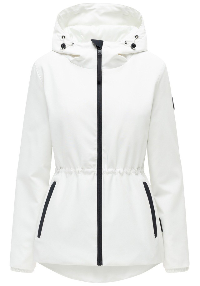 Marikoo Outdoorjacke »Katzilein« Leichte Übergangsjacke mit Kapuze und Kordelzug
