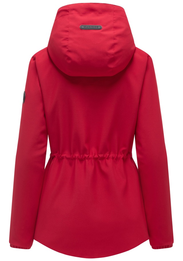 Marikoo Outdoorjacke »Katzilein« Leichte Übergangsjacke mit Kapuze und Kordelzug