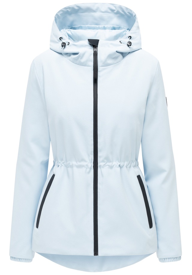 Marikoo Outdoorjacke »Katzilein« Leichte Übergangsjacke mit Kapuze und Kordelzug