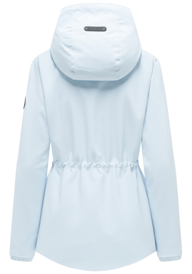 Marikoo Outdoorjacke »Katzilein« Leichte Übergangsjacke mit Kapuze und Kordelzug