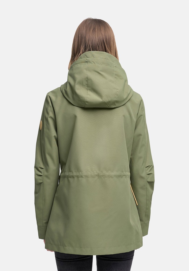 Marikoo Outdoorjacke »Sohaa« Leichte Outdoorjacke mit Kapuze und Kordelzug