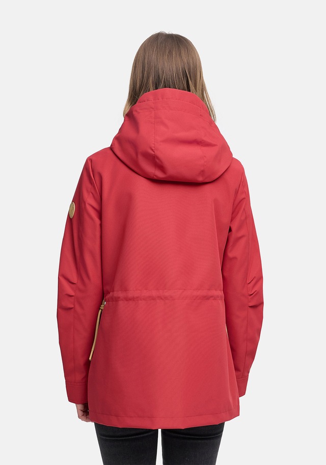 Marikoo Outdoorjacke »Sohaa« Leichte Outdoorjacke mit Kapuze und Kordelzug