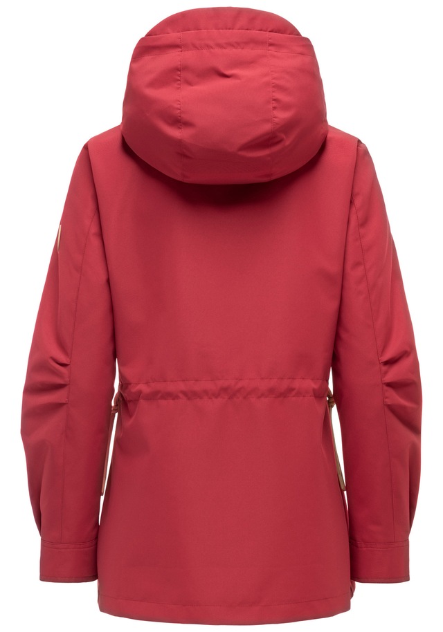 Marikoo Outdoorjacke »Sohaa« Leichte Outdoorjacke mit Kapuze und Kordelzug