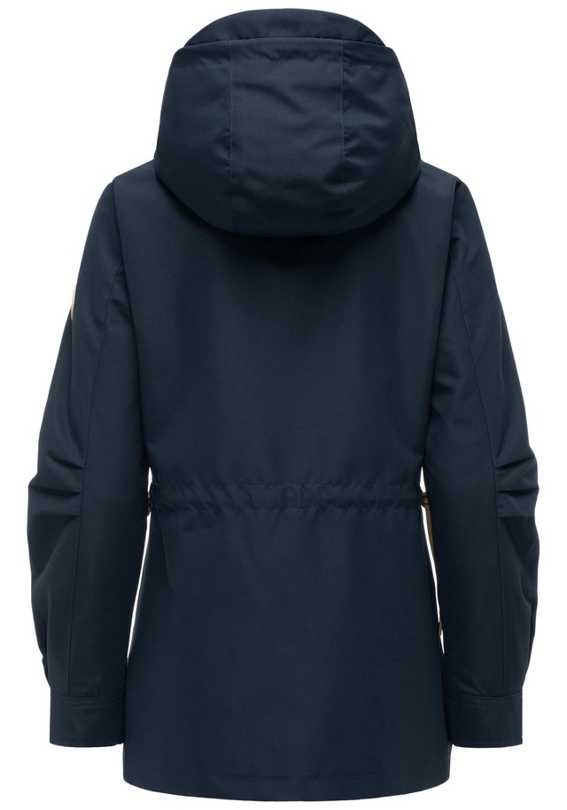 Marikoo Outdoorjacke »Sohaa« Leichte Outdoorjacke mit Kapuze und Kordelzug