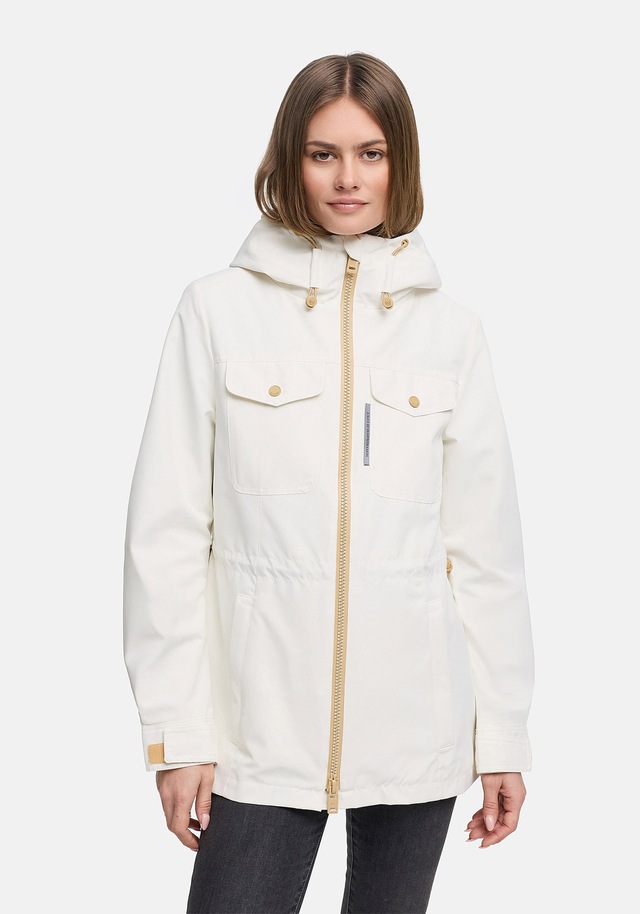 Marikoo Outdoorjacke »Sohaa« Leichte Outdoorjacke mit Kapuze und Kordelzug