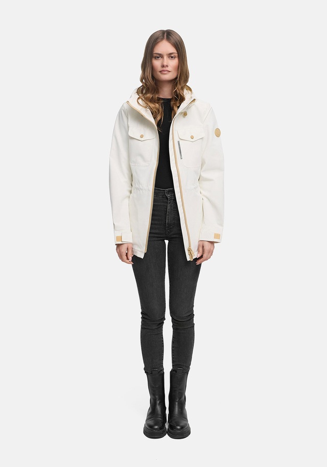 Marikoo Outdoorjacke »Sohaa« Leichte Outdoorjacke mit Kapuze und Kordelzug