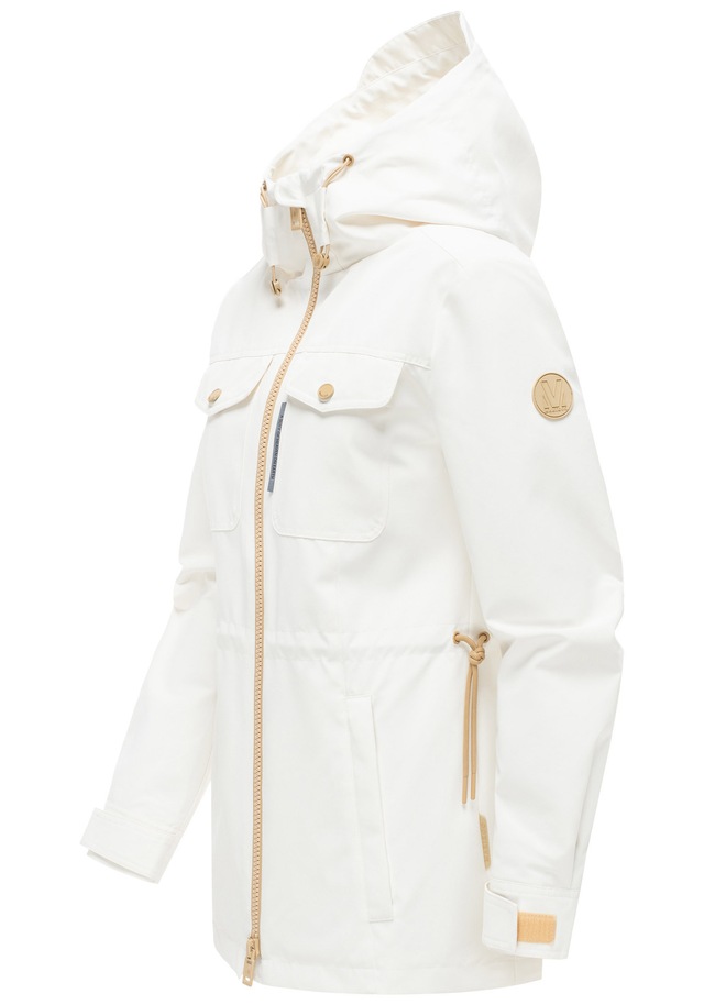 Marikoo Outdoorjacke »Sohaa« Leichte Outdoorjacke mit Kapuze und Kordelzug