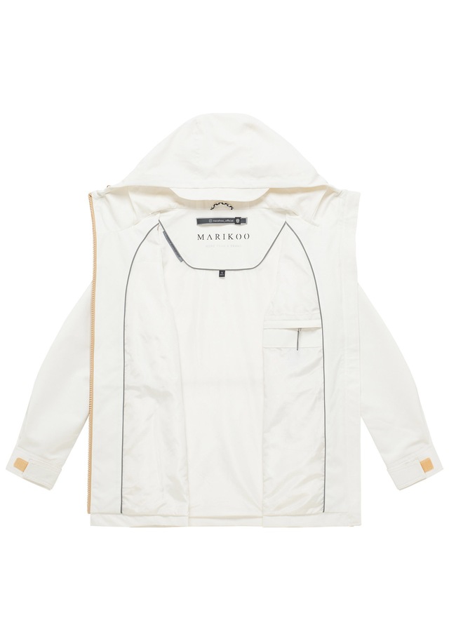 Marikoo Outdoorjacke »Sohaa« Leichte Outdoorjacke mit Kapuze und Kordelzug