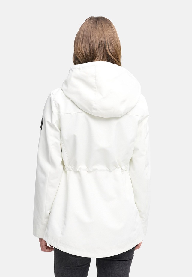 Navahoo Outdoorjacke »Blumentanz 14« mit Kapuze Übergangsjacke mit wasserdichtem Verschluss