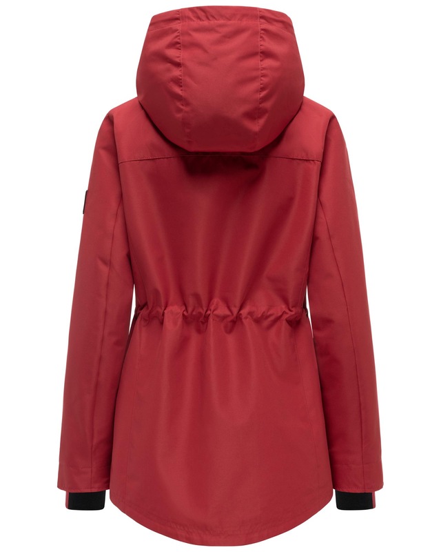 Navahoo Outdoorjacke »Blumentanz 14« mit Kapuze Übergangsjacke mit wasserdichtem Verschluss