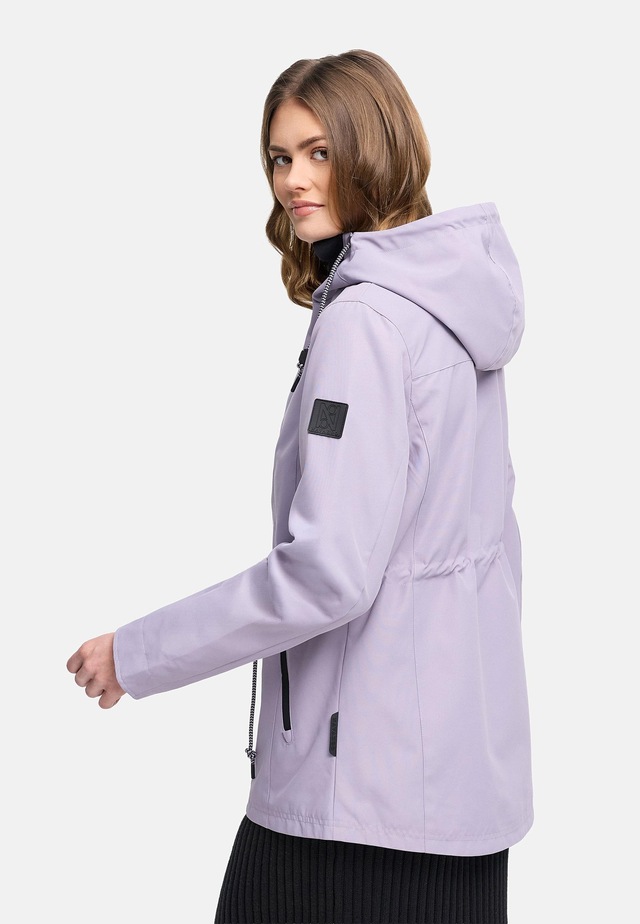 Navahoo Outdoorjacke »Blumentanz 14« mit Kapuze Übergangsjacke mit wasserdichtem Verschluss